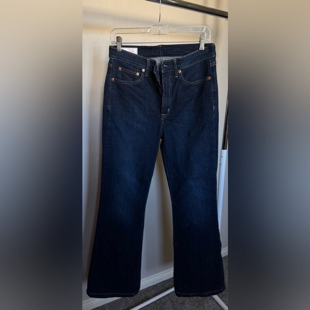 GAP Women's Dark Blue Flare Jeans